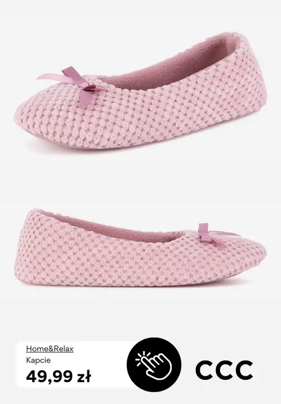CCC - gazetka promocyjna Kapcie damskie od 49,99 zł od czwartku 29.01  - strona 4