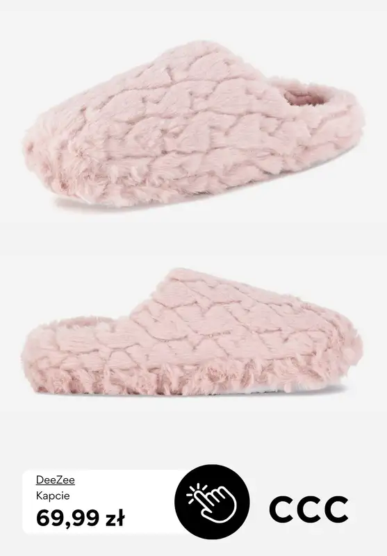 CCC - gazetka promocyjna Kapcie damskie od 49,99 zł od czwartku 29.01  - strona 7
