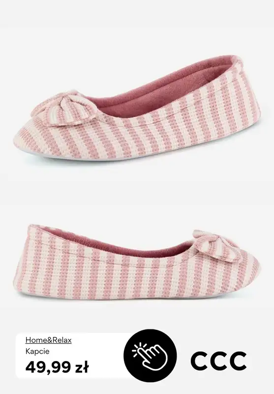 CCC - gazetka promocyjna Kapcie damskie od 49,99 zł od czwartku 29.01  - strona 3
