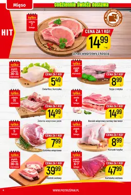 Delikatesy Piotruś Pan - gazetka promocyjna Gazetka od czwartku 29.01 do soboty 07.02 - strona 4