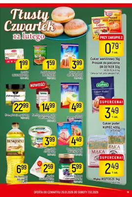 Delikatesy Piotruś Pan - gazetka promocyjna Gazetka od czwartku 29.01 do soboty 07.02 - strona 19