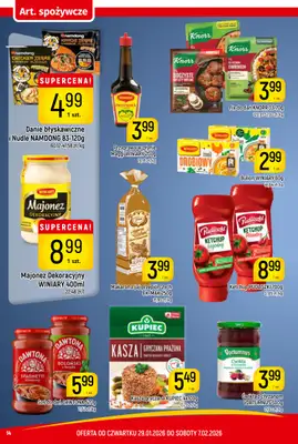 Delikatesy Piotruś Pan - gazetka promocyjna Gazetka od czwartku 29.01 do soboty 07.02 - strona 14