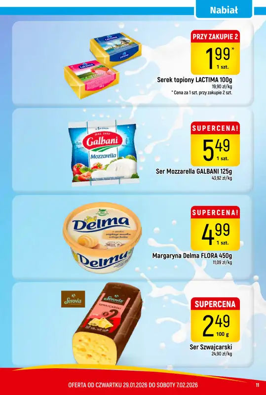Delikatesy Piotruś Pan - gazetka promocyjna Gazetka od czwartku 29.01 do soboty 07.02 - strona 11