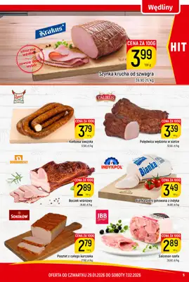 Delikatesy Piotruś Pan - gazetka promocyjna Gazetka od czwartku 29.01 do soboty 07.02 - strona 5