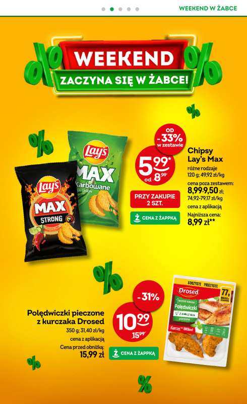 Żabka - gazetka promocyjna Gazetka weekendowa od piątku 30.01 do niedzieli 01.02 - strona 3