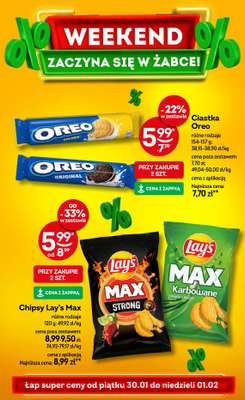 Żabka - gazetka promocyjna Gazetka weekendowa od piątku 30.01 do niedzieli 01.02