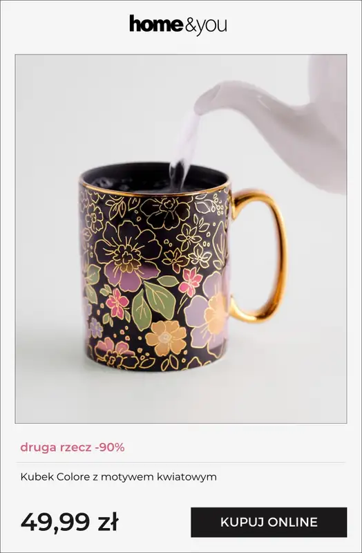 home&you - gazetka promocyjna Druga rzecz -90% od czwartku 29.01 do poniedziałku 02.02 - strona 5
