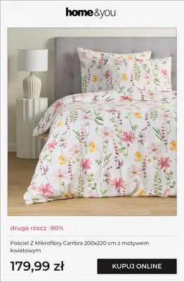 home&you - gazetka promocyjna Druga rzecz -90% od czwartku 29.01 do poniedziałku 02.02 - strona 4