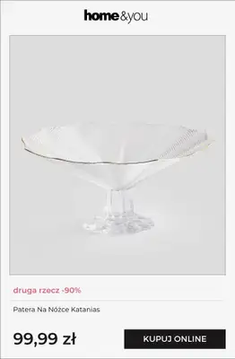 home&you - gazetka promocyjna Druga rzecz -90% od czwartku 29.01 do poniedziałku 02.02 - strona 9