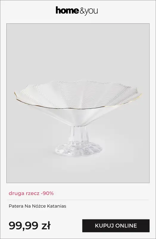 home&you - gazetka promocyjna Druga rzecz -90% od czwartku 29.01 do poniedziałku 02.02 - strona 9