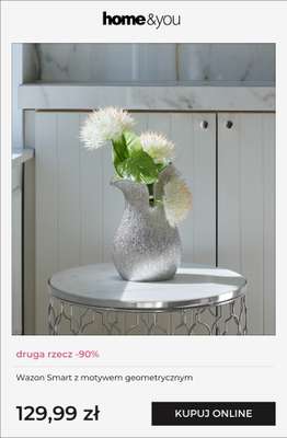 home&you - gazetka promocyjna Druga rzecz -90% od czwartku 29.01 do poniedziałku 02.02 - strona 7