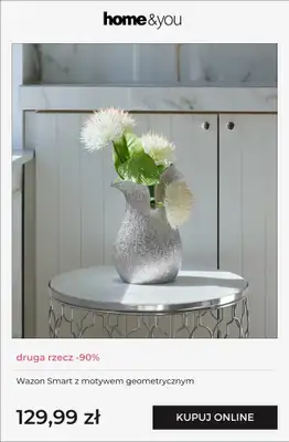 home&you - gazetka promocyjna Druga rzecz -90% od czwartku 29.01 do poniedziałku 02.02 - strona 7