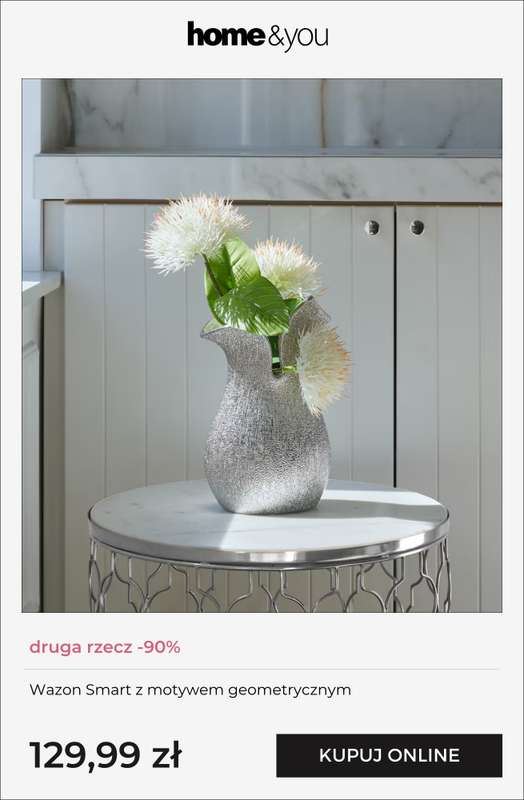 home&you - gazetka promocyjna Druga rzecz -90% od czwartku 29.01 do poniedziałku 02.02 - strona 7