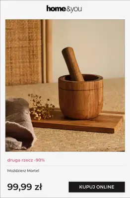 home&you - gazetka promocyjna Druga rzecz -90% od czwartku 29.01 do poniedziałku 02.02 - strona 3