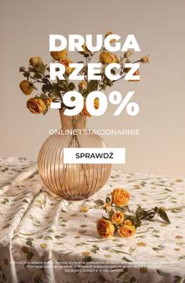 home&you - gazetka promocyjna Druga rzecz -90% od czwartku 29.01 do poniedziałku 02.02