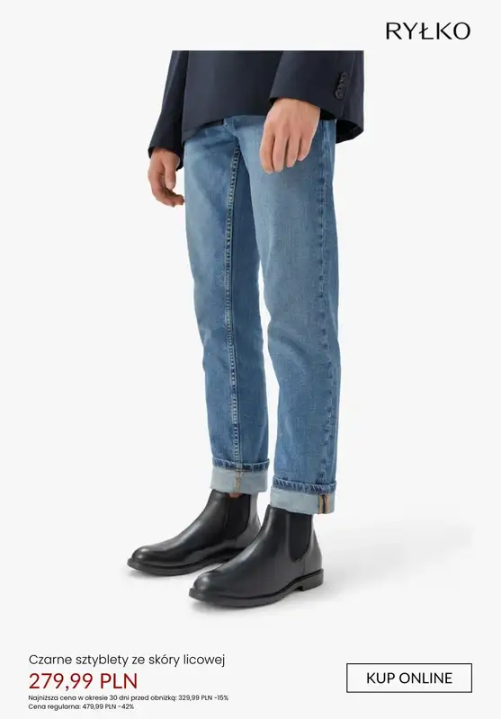 Ryłko - gazetka promocyjna Business Casual - kolekcja męska od czwartku 29.01  - strona 4