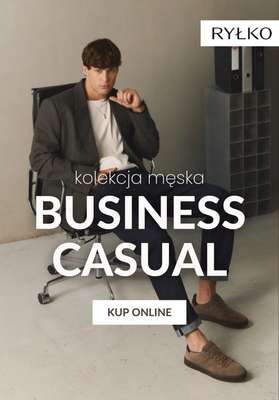 Ryłko - gazetka promocyjna Business Casual - kolekcja męska od czwartku 29.01 