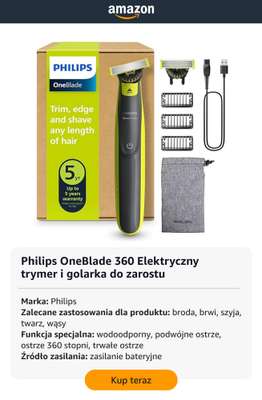 Philips Series 5000 S5466/18, Elektryczna golarka na mokro i na sucho