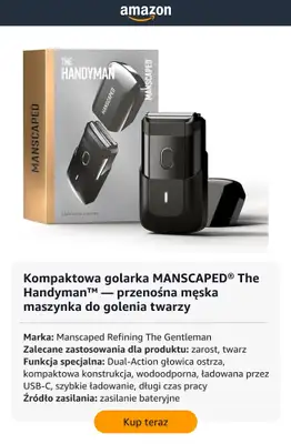 Amazon - gazetka promocyjna Męskie golarki elektryczne w super cenach od czwartku 29.01  - strona 7