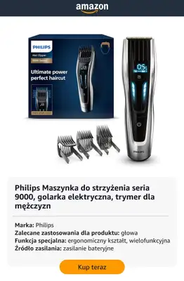 Amazon - gazetka promocyjna Męskie golarki elektryczne w super cenach od czwartku 29.01  - strona 9