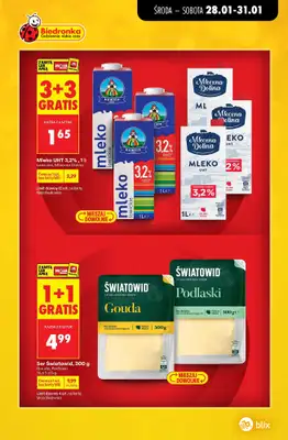 Biedronka - gazetka promocyjna Najwyższe rabaty! od czwartku 29.01 do soboty 31.01 - strona 10