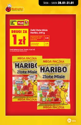 Biedronka - gazetka promocyjna Najwyższe rabaty! od czwartku 29.01 do soboty 31.01 - strona 5