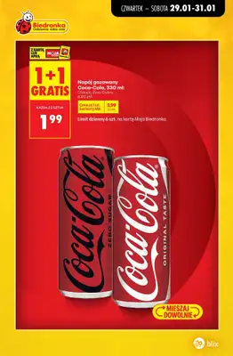 Biedronka - gazetka promocyjna Najwyższe rabaty! od czwartku 29.01 do soboty 31.01 - strona 12