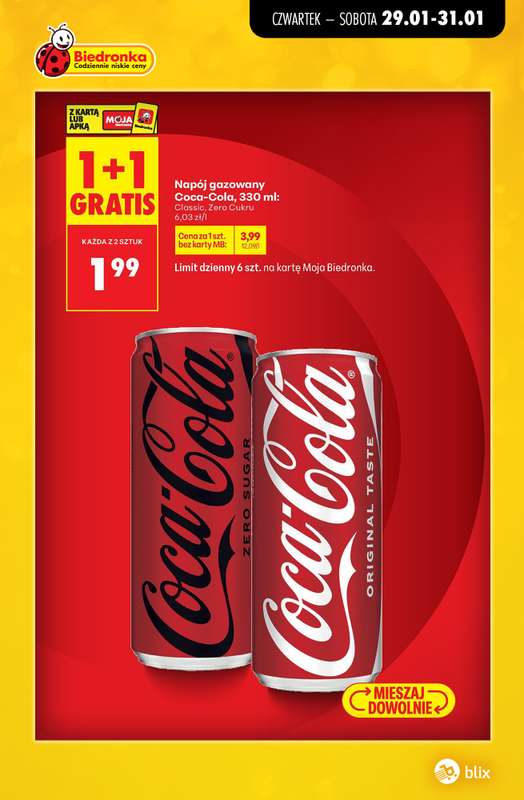 Biedronka - gazetka promocyjna Najwyższe rabaty! od czwartku 29.01 do soboty 31.01 - strona 12