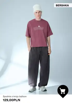 Bershka - gazetka promocyjna Męskie DRESY w super cenach od czwartku 29.01  - strona 6