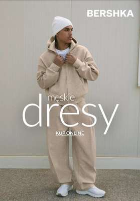 Bershka - gazetka promocyjna Męskie DRESY w super cenach od czwartku 29.01 