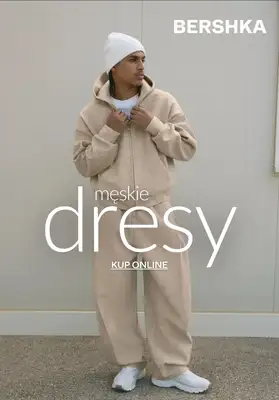 Bershka - gazetka promocyjna Męskie DRESY w super cenach od czwartku 29.01 
