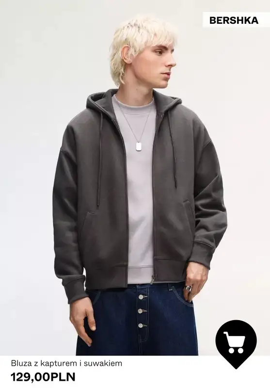 Bershka - gazetka promocyjna Męskie DRESY w super cenach od czwartku 29.01  - strona 3