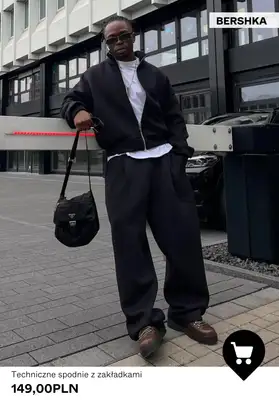 Bershka - gazetka promocyjna Męskie DRESY w super cenach od czwartku 29.01  - strona 9