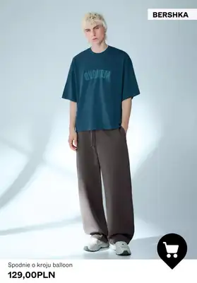 Bershka - gazetka promocyjna Męskie DRESY w super cenach od czwartku 29.01  - strona 2