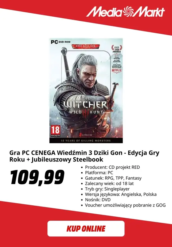 Media Markt - gazetka promocyjna Do -15% na gry na konsolę lub PC! od czwartku 29.01 do piątku 13.02 - strona 5