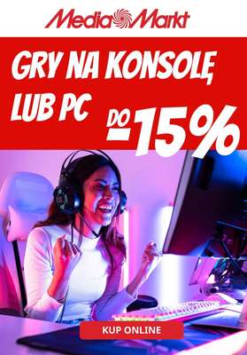 Media Markt - gazetka promocyjna Do -15% na gry na konsolę lub PC! od czwartku 29.01 do piątku 13.02