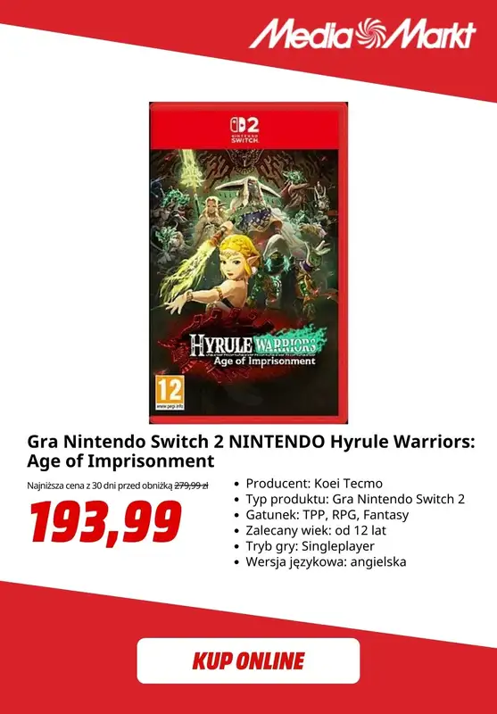 Media Markt - gazetka promocyjna Do -15% na gry na konsolę lub PC! od czwartku 29.01 do piątku 13.02 - strona 12