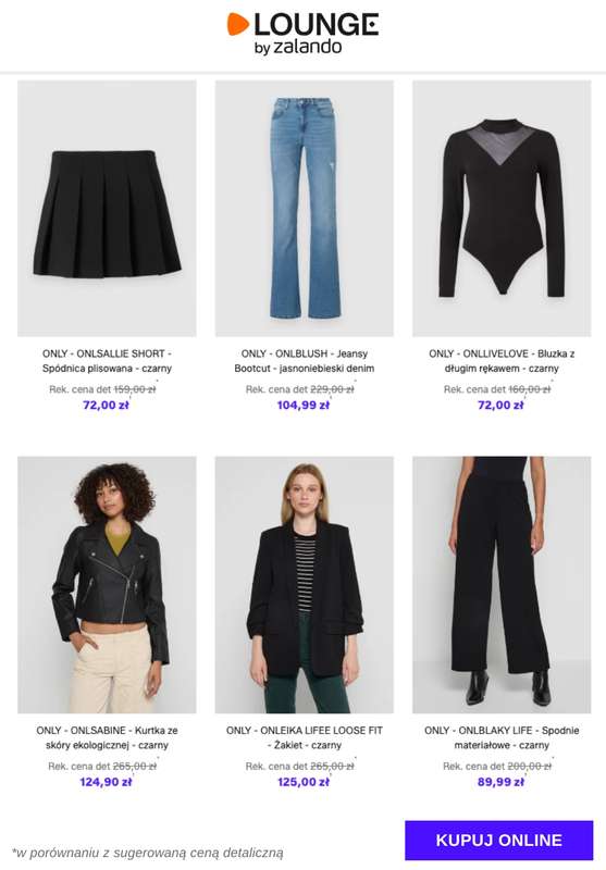 Lounge by Zalando - gazetka promocyjna Do -72% ONLY od czwartku 29.01 do niedzieli 01.02 - strona 11