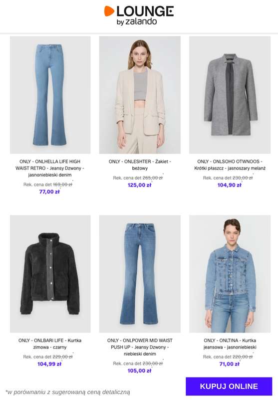 Lounge by Zalando - gazetka promocyjna Do -72% ONLY od czwartku 29.01 do niedzieli 01.02 - strona 3