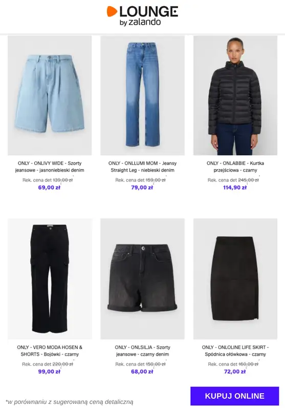 Lounge by Zalando - gazetka promocyjna Do -72% ONLY od czwartku 29.01 do niedzieli 01.02 - strona 6