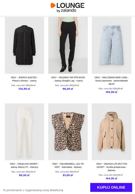 Lounge by Zalando - gazetka promocyjna Do -72% ONLY od czwartku 29.01 do niedzieli 01.02 - strona 4