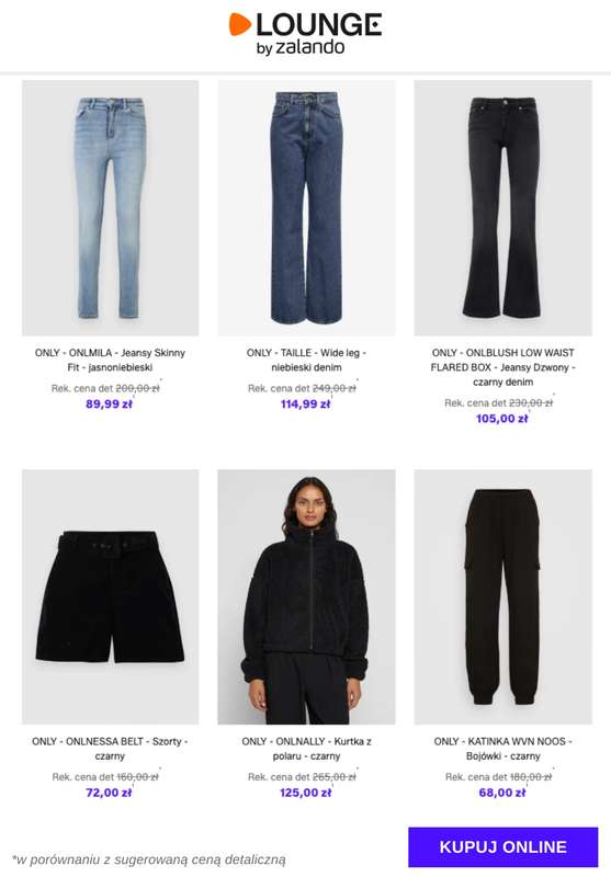 Lounge by Zalando - gazetka promocyjna Do -72% ONLY od czwartku 29.01 do niedzieli 01.02 - strona 2
