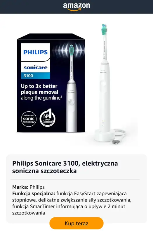 Amazon - gazetka promocyjna Szczoteczki elektryczne – sprawdź oferty od czwartku 29.01  - strona 5