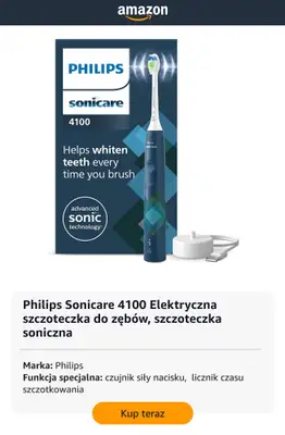 Amazon - gazetka promocyjna Szczoteczki elektryczne – sprawdź oferty od czwartku 29.01  - strona 3