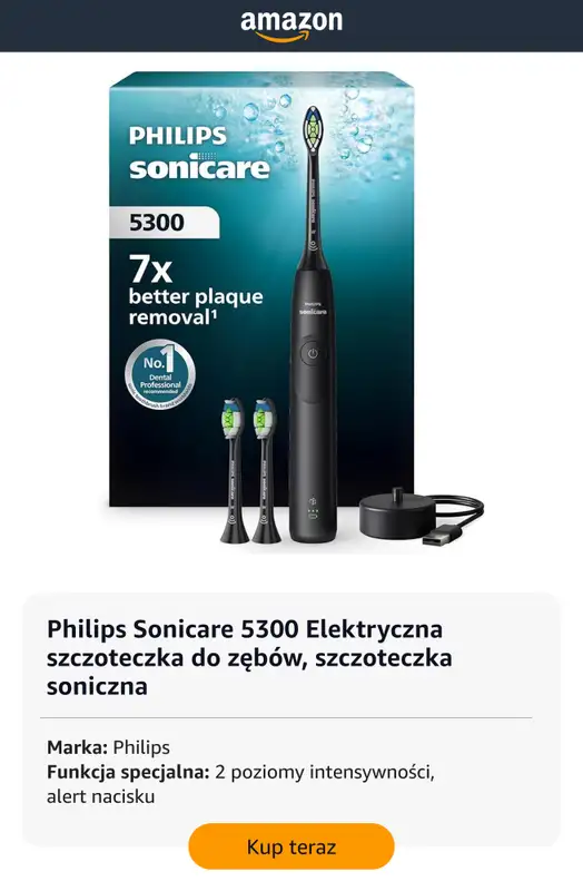 Amazon - gazetka promocyjna Szczoteczki elektryczne – sprawdź oferty od czwartku 29.01  - strona 7
