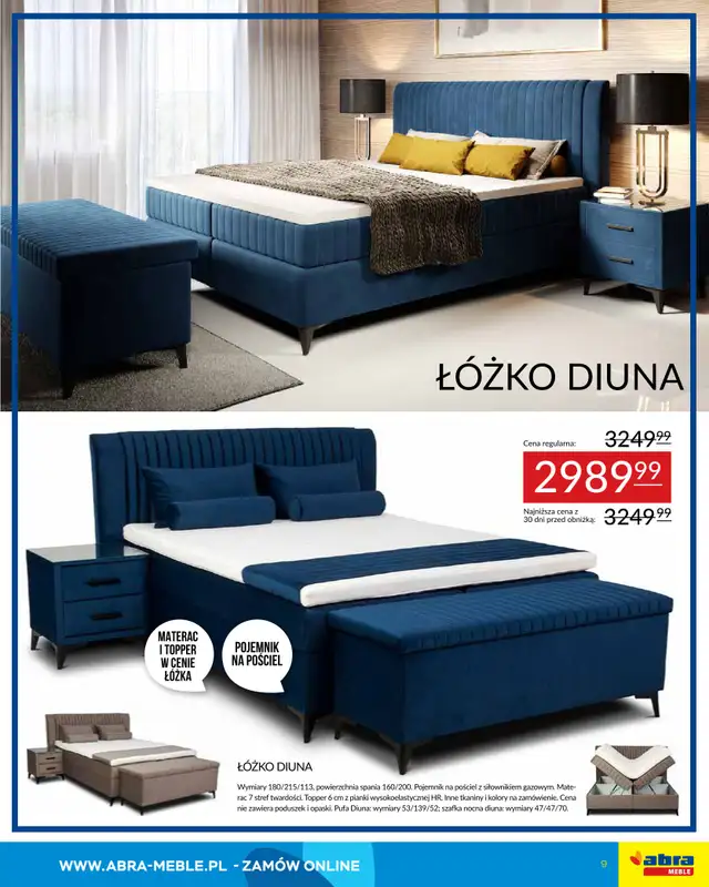 Abra Meble - gazetka promocyjna Moc promocji od czwartku 29.01 do środy 11.02 - strona 9