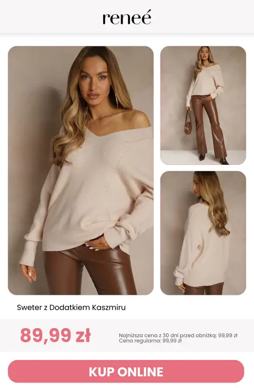 Renee - gazetka promocyjna Final winter SALE od czwartku 29.01 do soboty 31.01 - strona 9