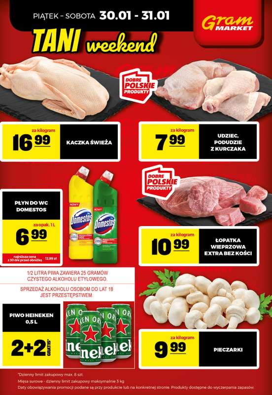 Gram Market - gazetka promocyjna Cały tydzień niskie ceny od czwartku 29.01 do środy 04.02 - strona 2