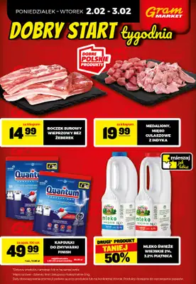Gram Market - gazetka promocyjna Cały tydzień niskie ceny od czwartku 29.01 do środy 04.02 - strona 4