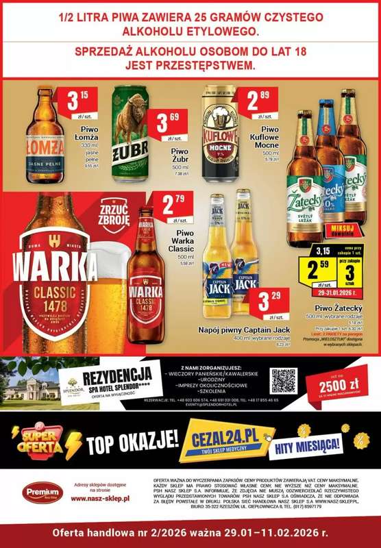 Premium Nasz Sklep - gazetka promocyjna Gazetka Premium od czwartku 29.01 do środy 11.02 - strona 6